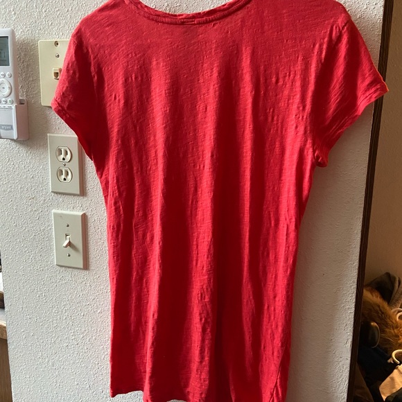 Bobi LA Short Sleeve Tuck Tee - Picture 2 of 4